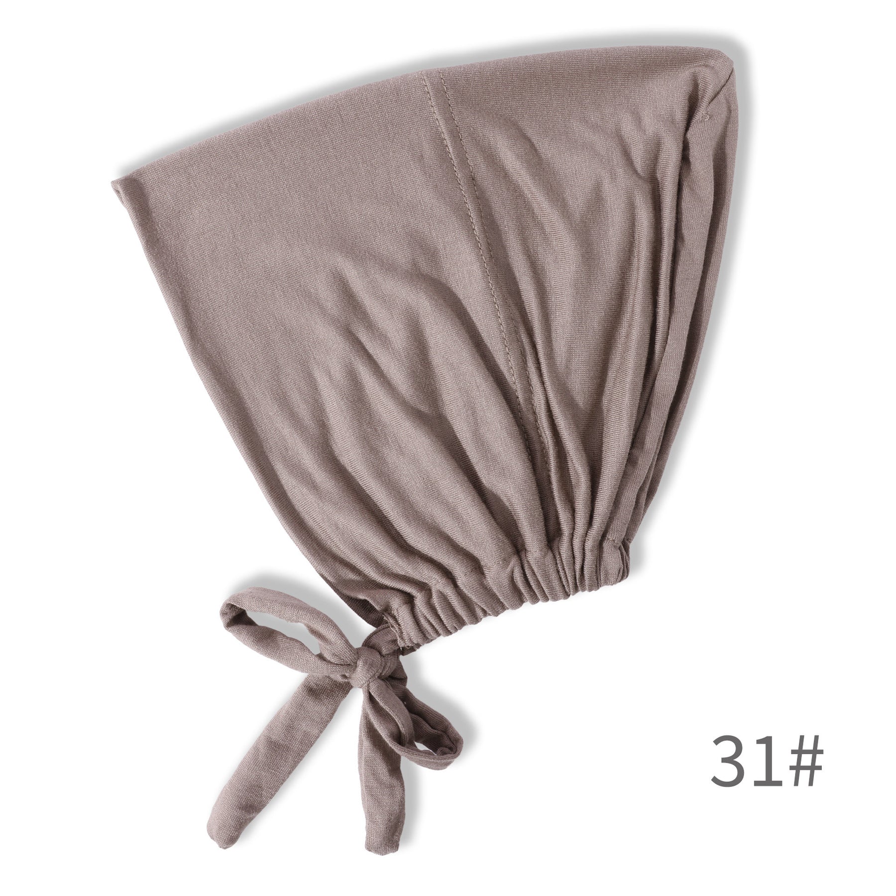 BD-01 Adjustable mercerized cotton jersey strap Muslim hat bottom cap