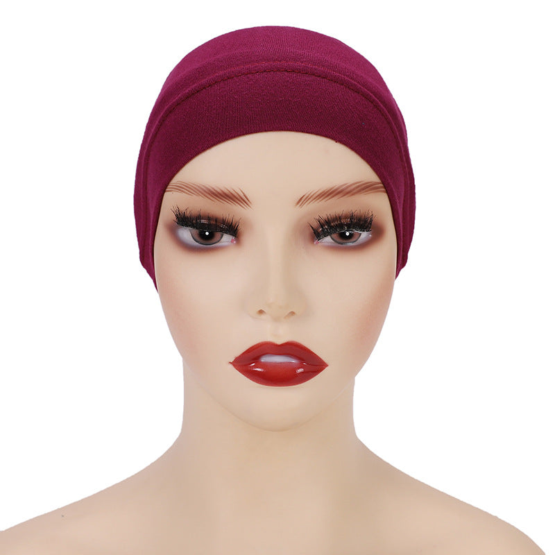 TJ021  Plain Jersey Mercerized Cotton Undercap