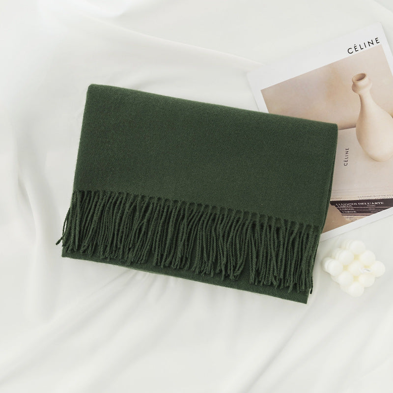 FH24-5889 All-match faux cashmere scarf winter scarf scarf