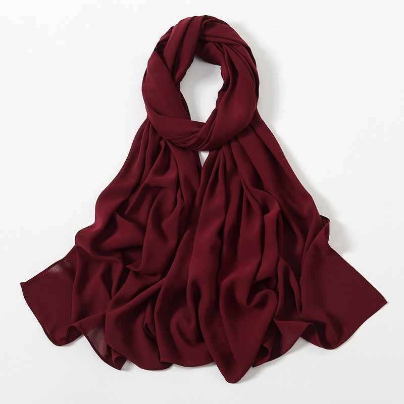 YW239 high quality chiffon hijab