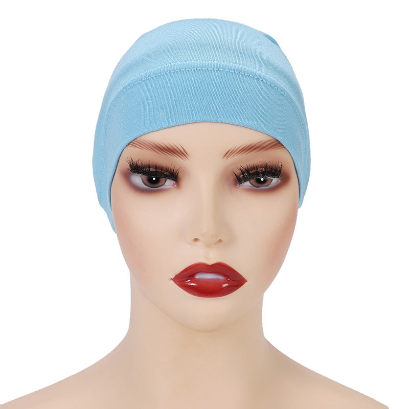 TJ021  Plain Jersey Mercerized Cotton Undercap