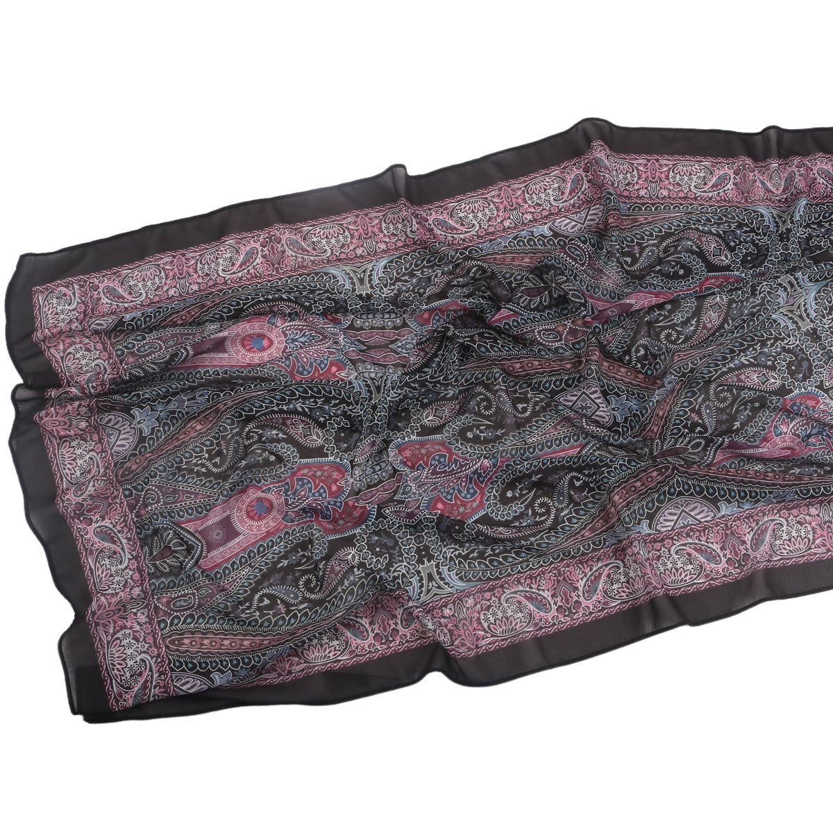 wj054 Printed breathable soft hijab
