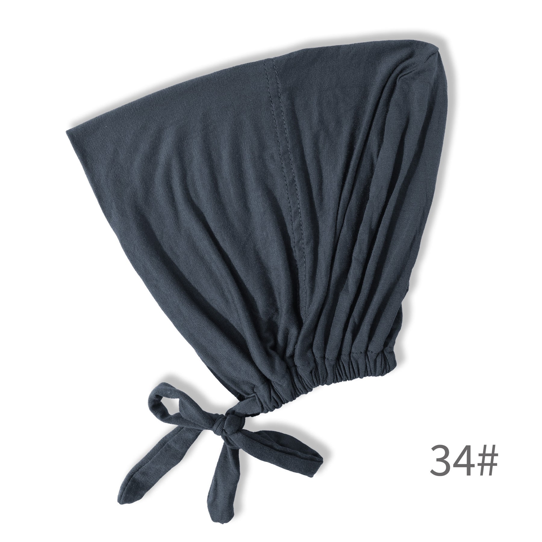 BD-01 Adjustable mercerized cotton jersey strap Muslim hat bottom cap