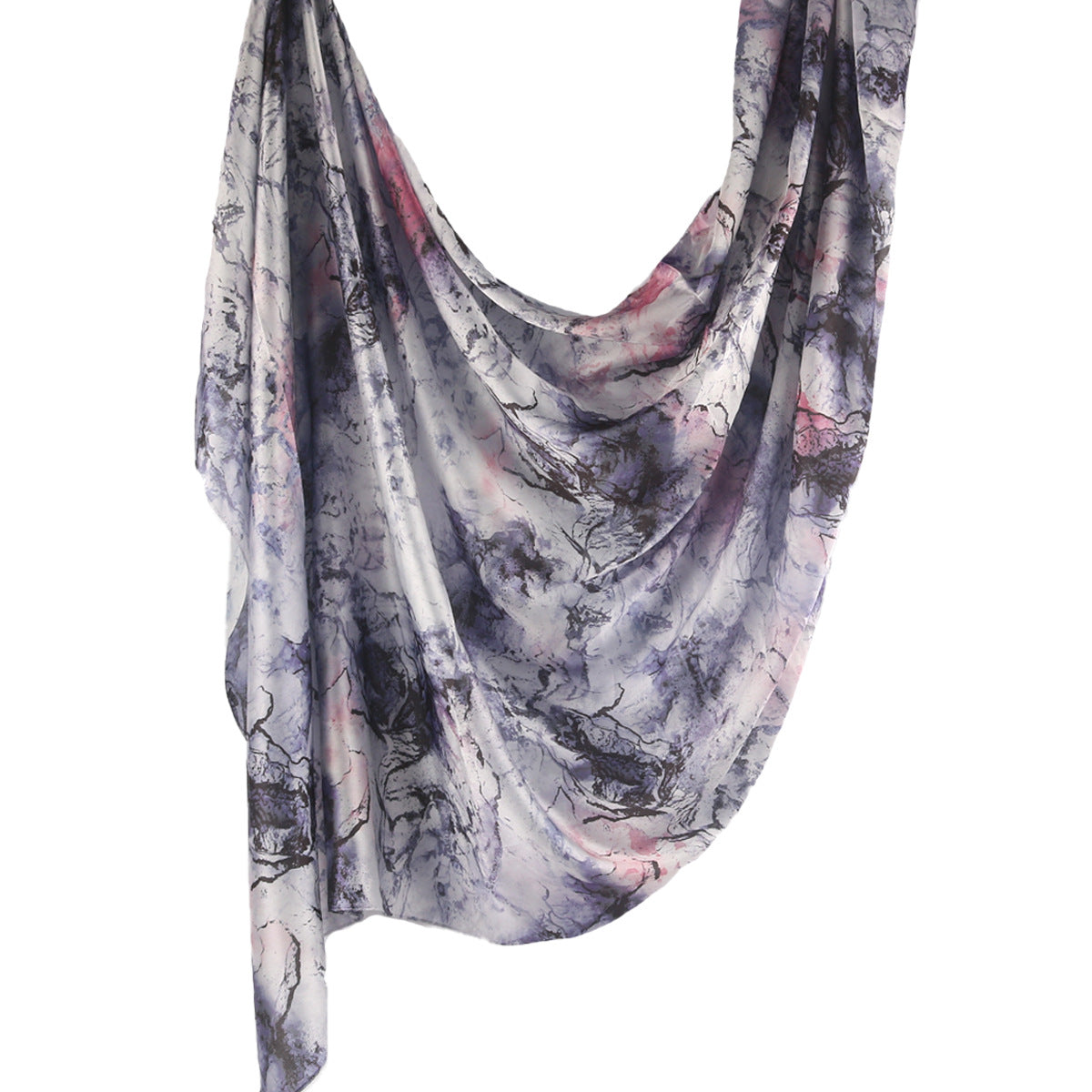 WJ003 Silk printed hijab