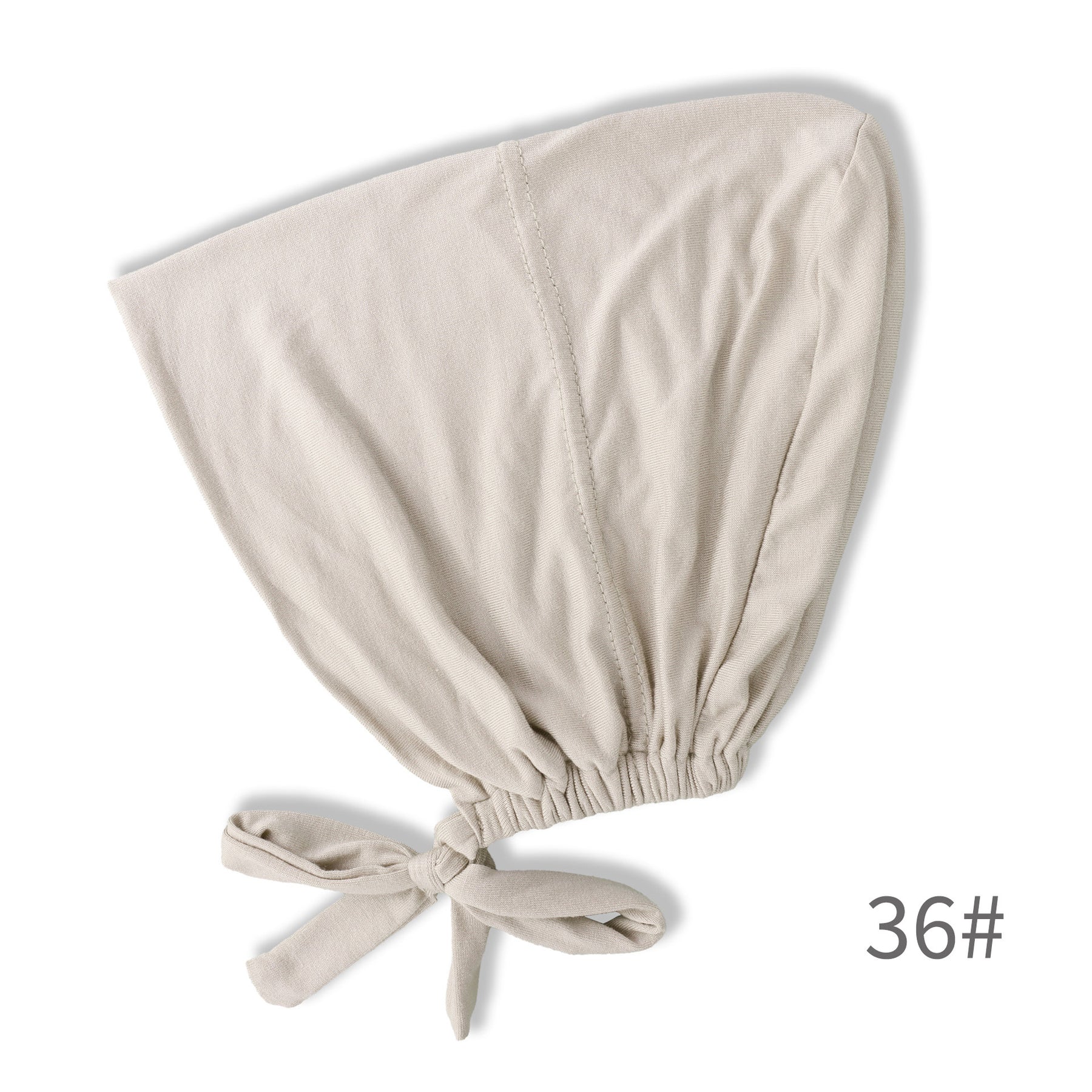 BD-01 Adjustable mercerized cotton jersey strap Muslim hat bottom cap