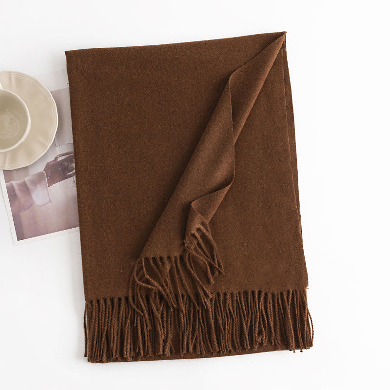 FH24-5889 All-match faux cashmere scarf winter scarf scarf