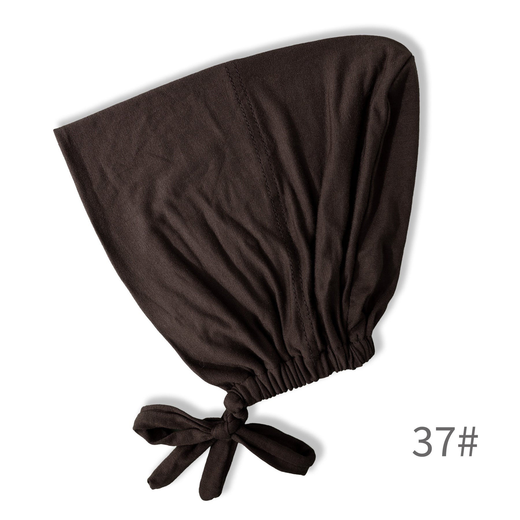BD-01 Adjustable mercerized cotton jersey strap Muslim hat bottom cap