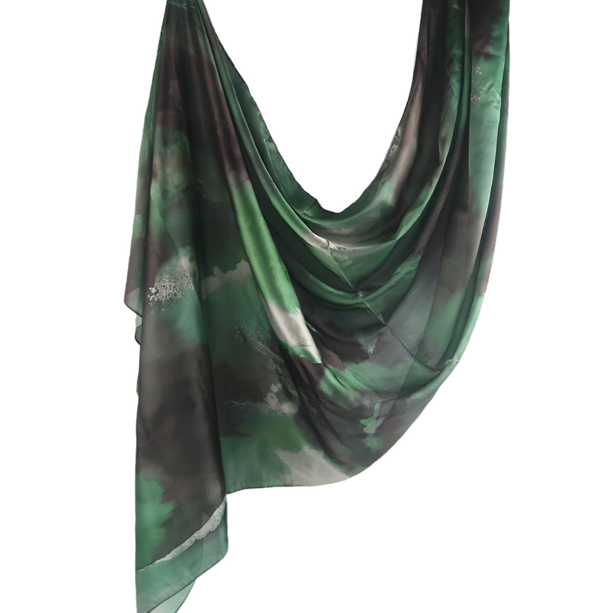 WJ003 Silk printed hijab