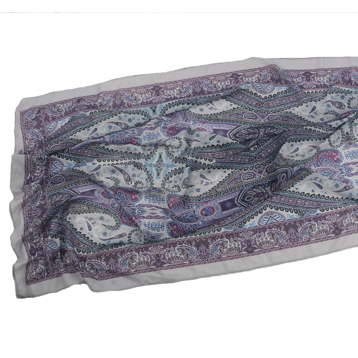 wj054 Printed breathable soft hijab