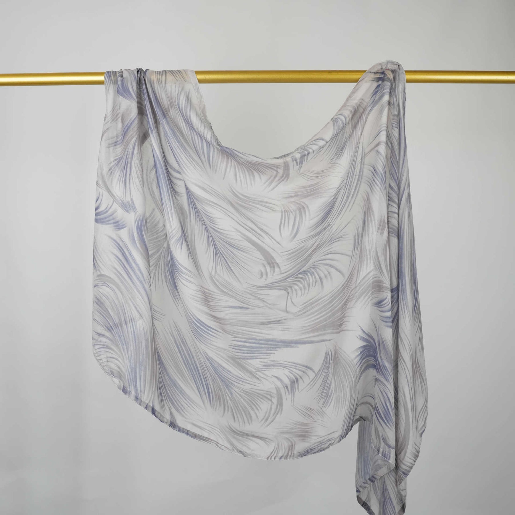 BF007 Polyester-cotton tie-dye watercolor hijab
