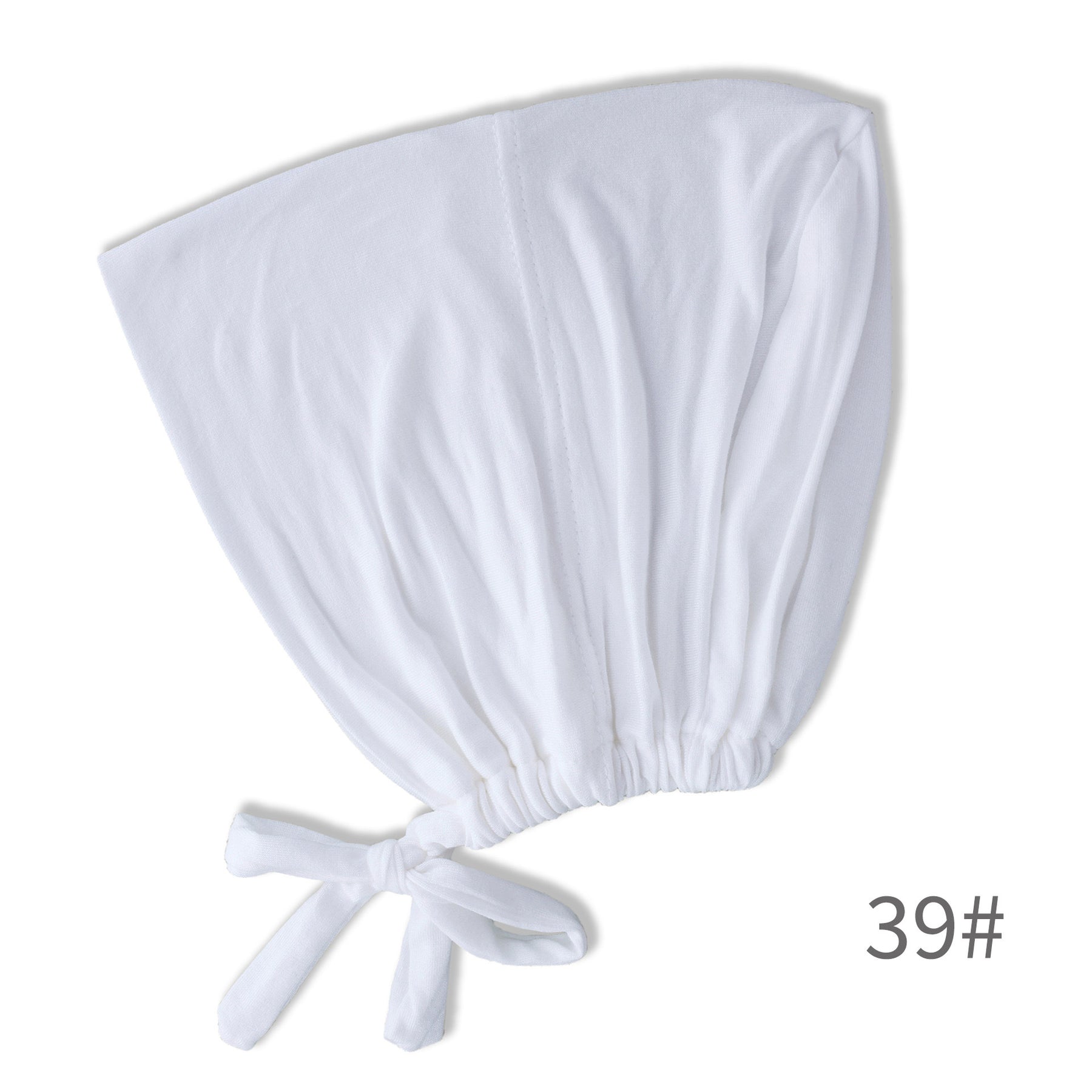 BD-01 Adjustable mercerized cotton jersey strap Muslim hat bottom cap