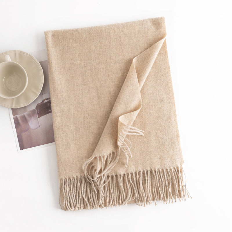FH24-5889 All-match faux cashmere scarf winter scarf scarf