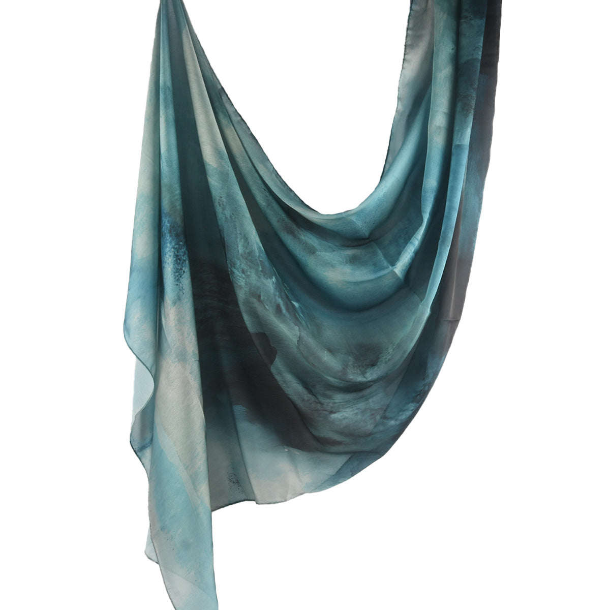 WJ003 Silk printed hijab