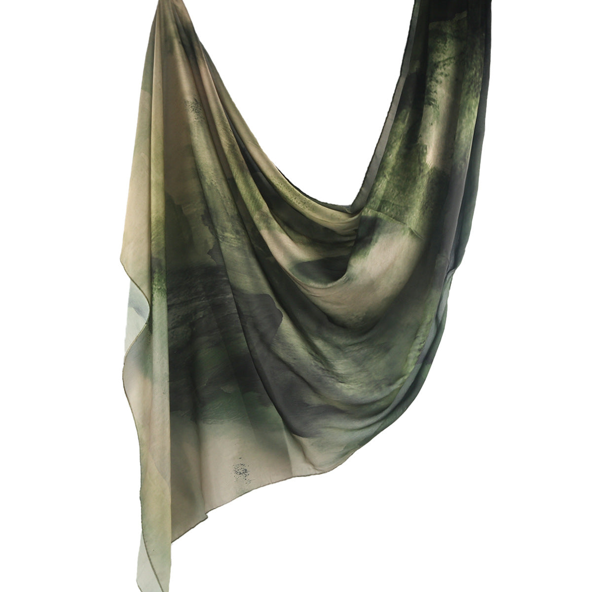 WJ003 Silk printed hijab