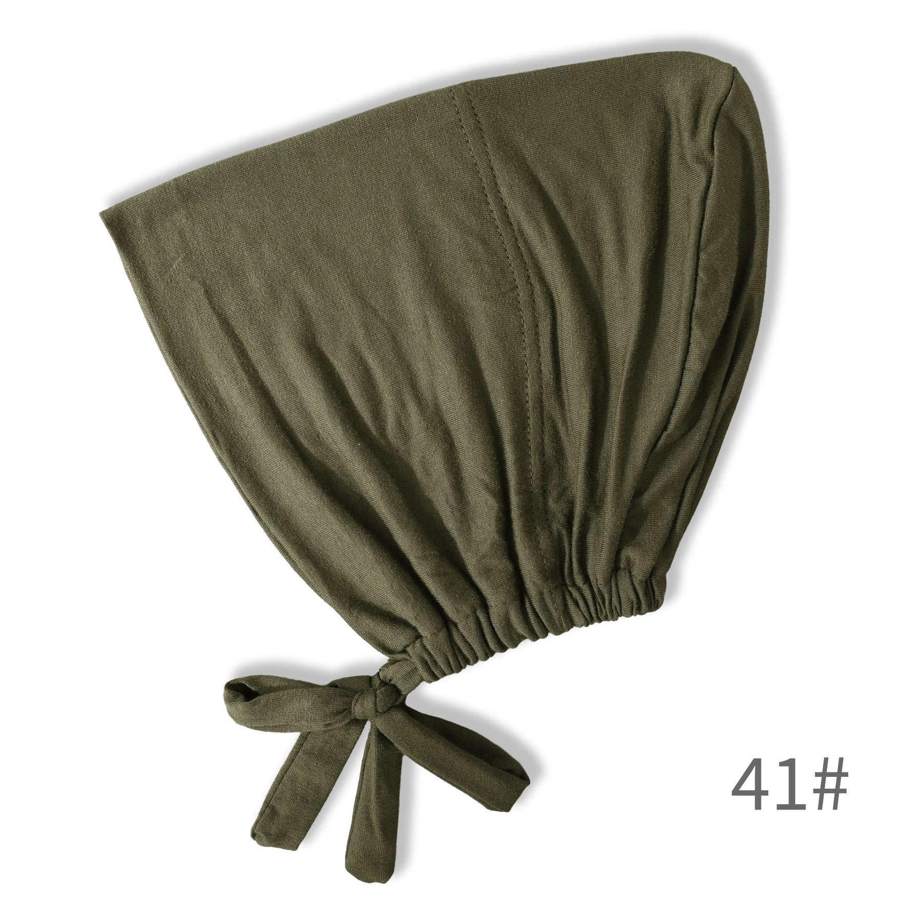 BD-01 Adjustable mercerized cotton jersey strap Muslim hat bottom cap