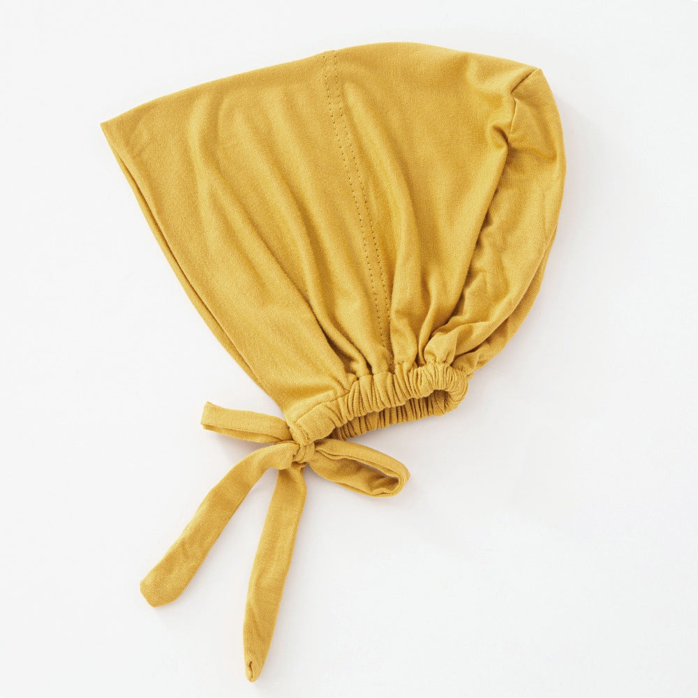WJA351 Modal elastic adjustable solid color small hat cap - MinYang Fashion Apparel Accessory Manufacturer