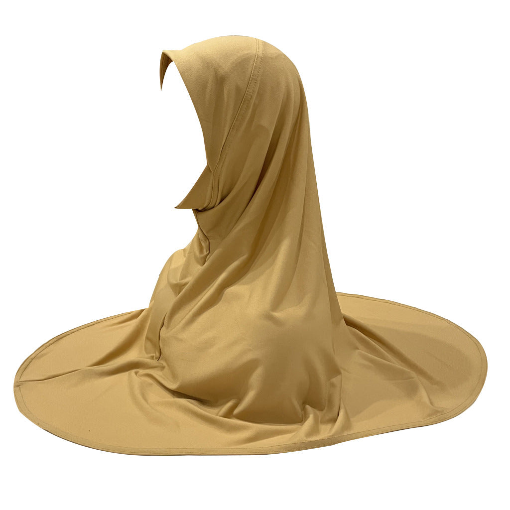H124 High Quality Fabric Instant Hijab - MinYang Fashion Apparel Accessory Manufacturer