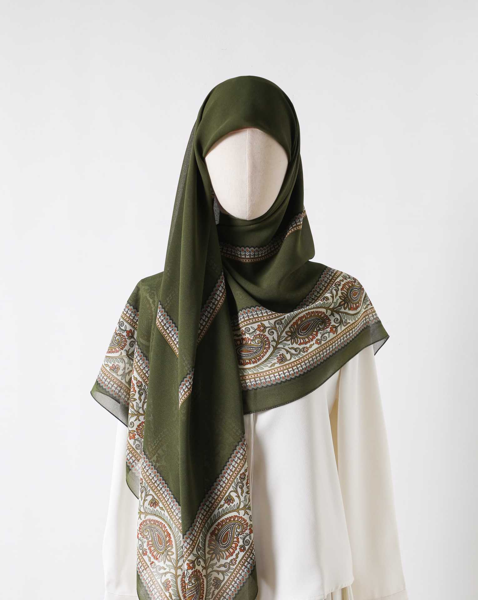 130 crystal chiffon 01 130*130cm Chiffon Scarf Silk Printed Sunscreen Scarf