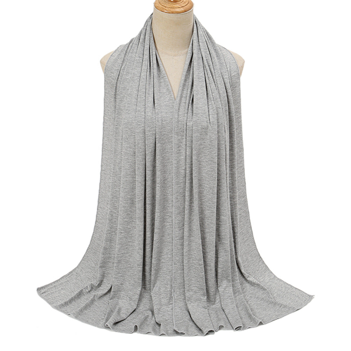 YW125 Modal solid color long scarf