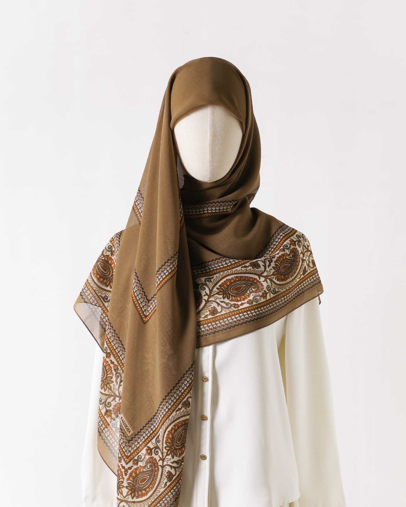 130 crystal chiffon 01 130*130cm Chiffon Scarf Silk Printed Sunscreen Scarf