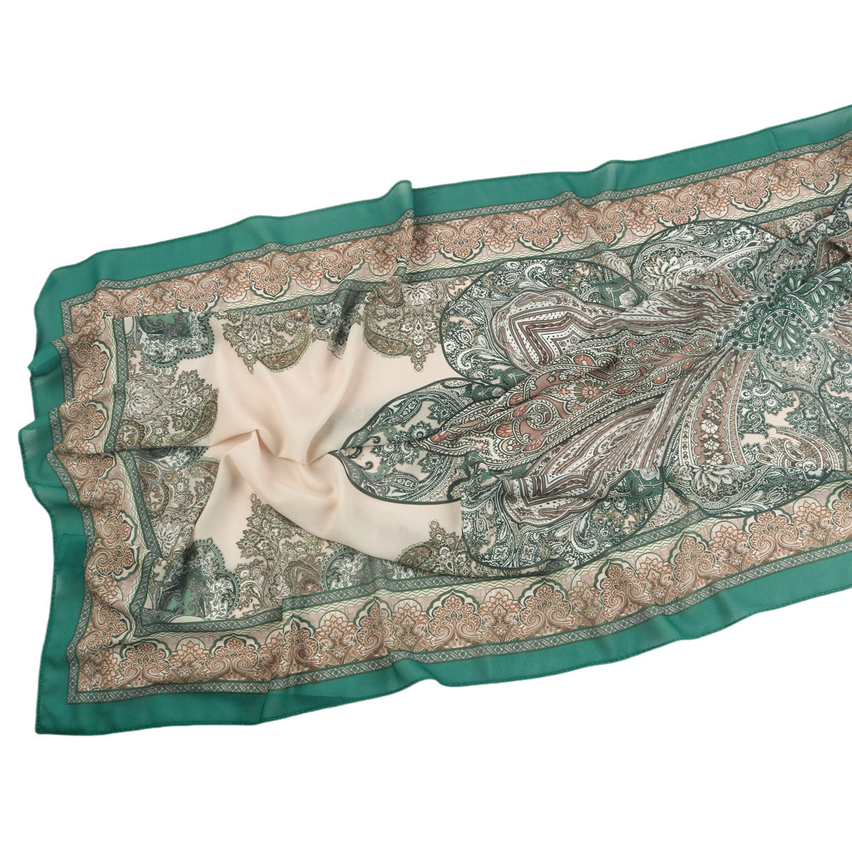 wj054 Printed breathable soft hijab