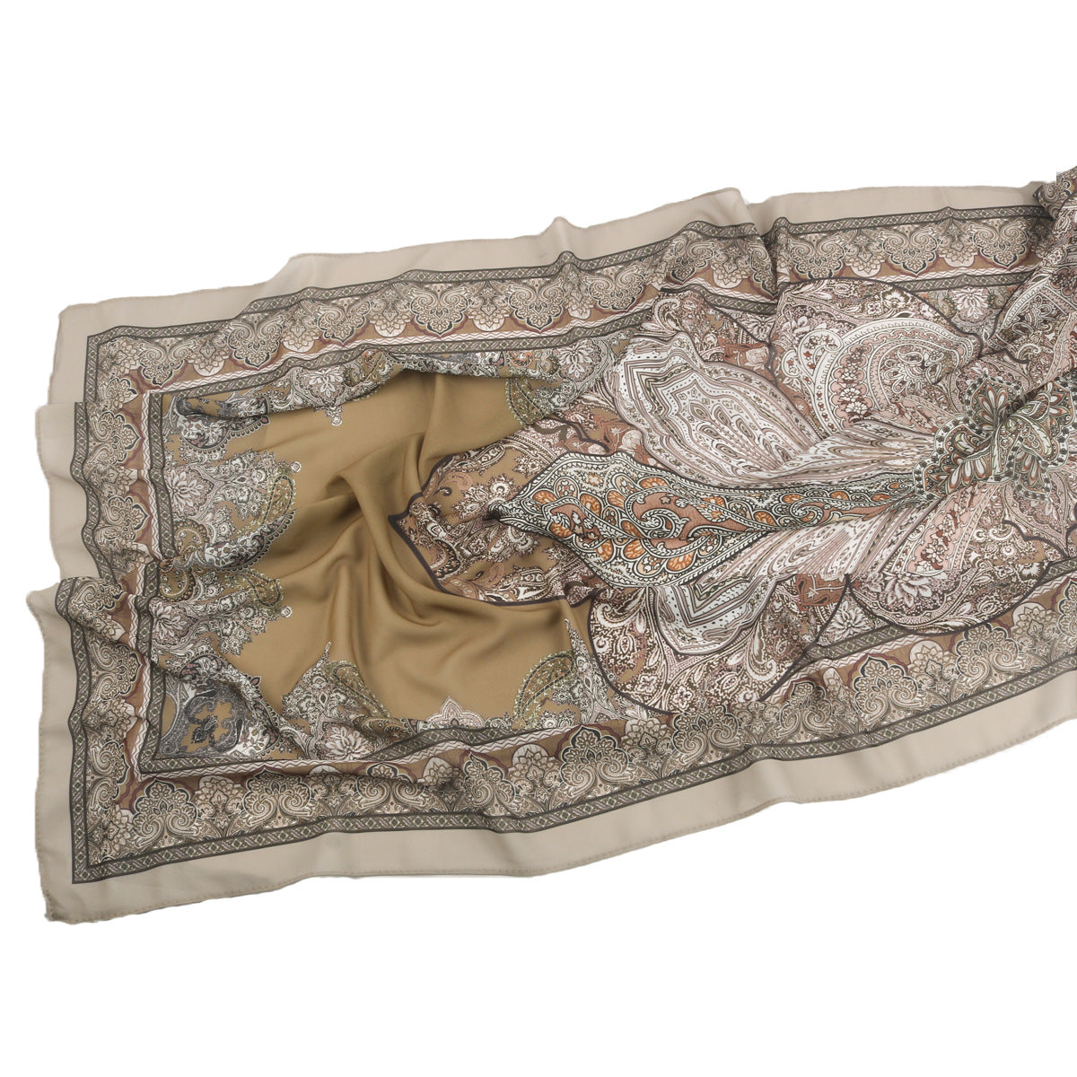 wj054 Printed breathable soft hijab
