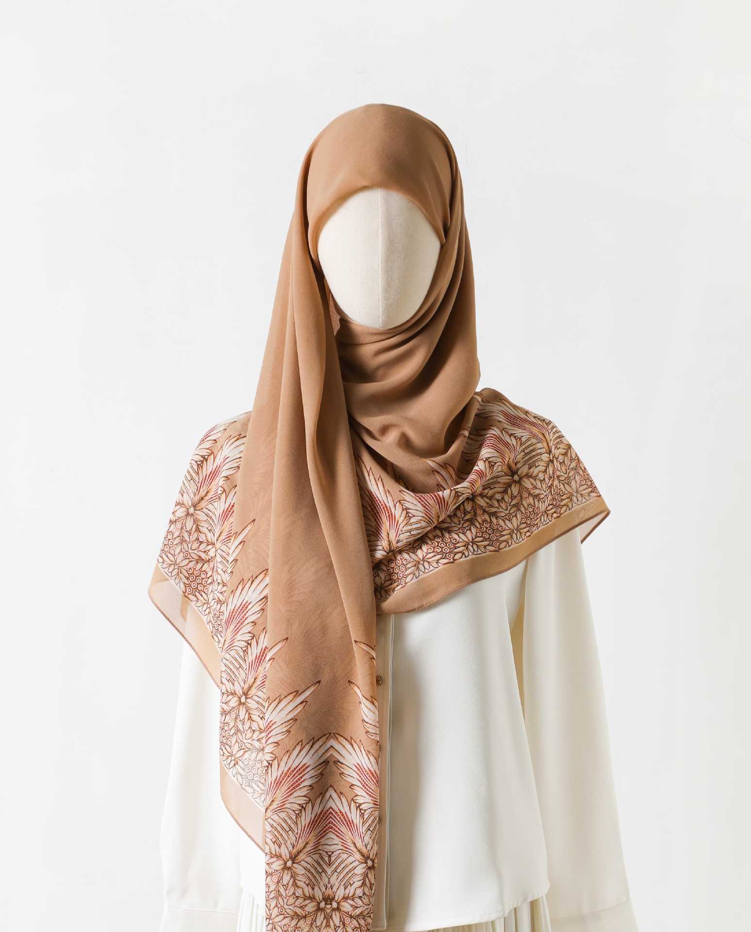 130 crystal chiffon 01 130*130cm Chiffon Scarf Silk Printed Sunscreen Scarf