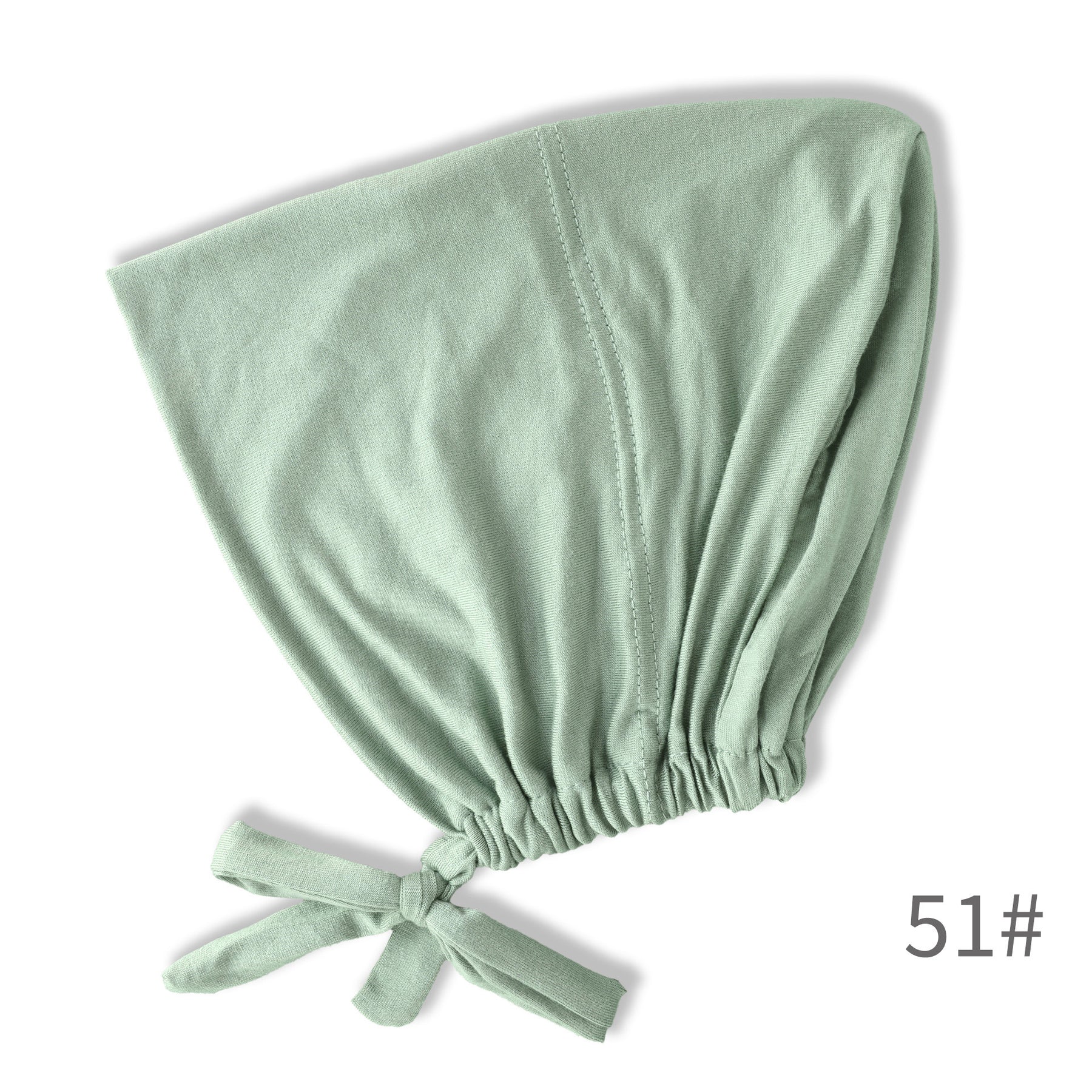 BD-01 Adjustable mercerized cotton jersey strap Muslim hat bottom cap