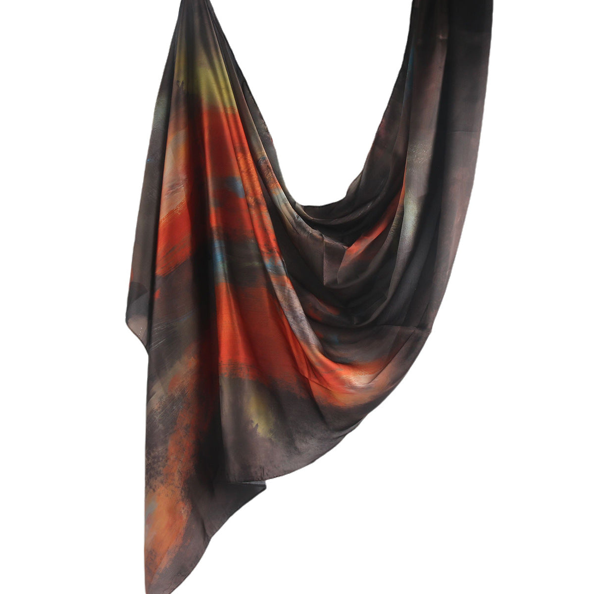 WJ003 Silk printed hijab