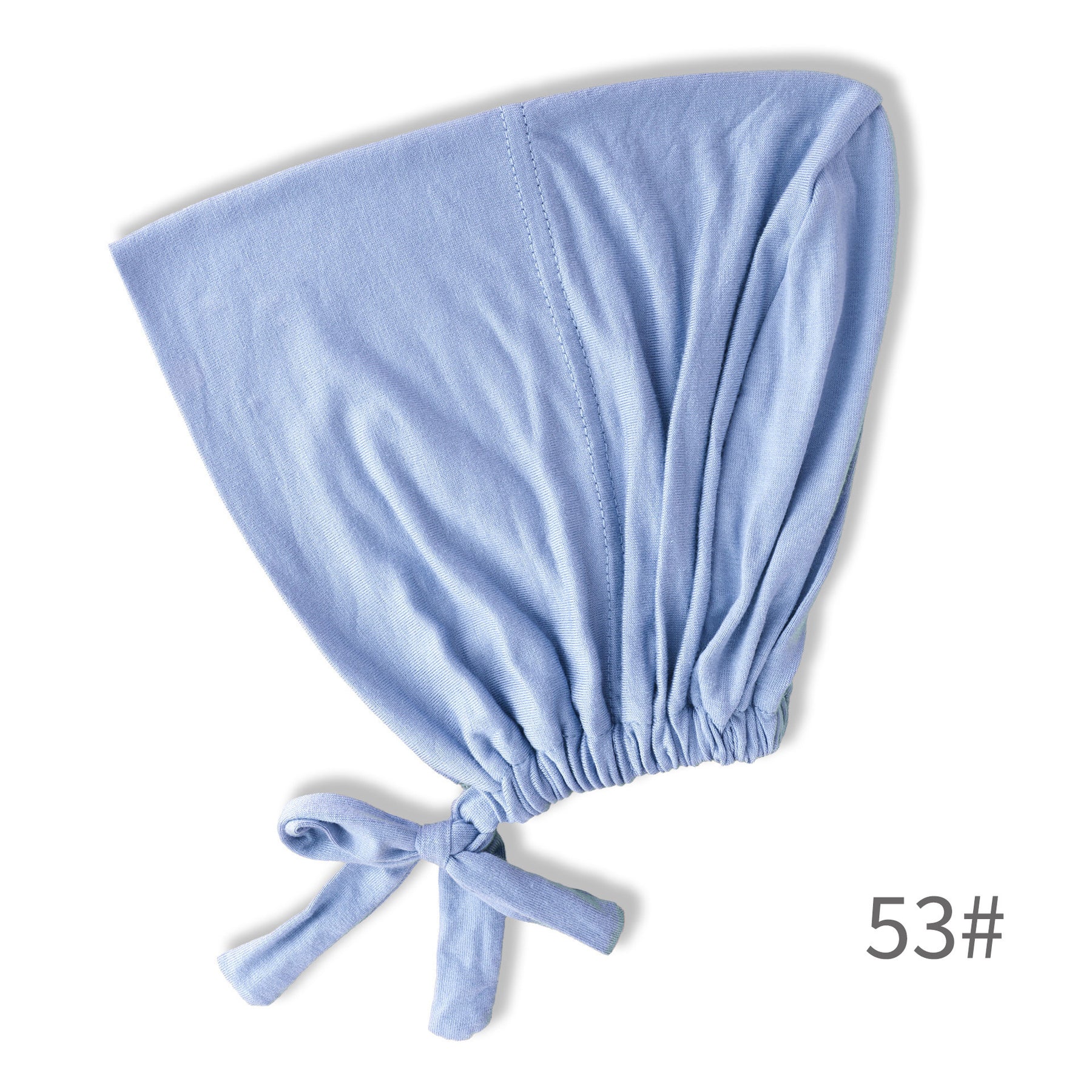 BD-01 Adjustable mercerized cotton jersey strap Muslim hat bottom cap