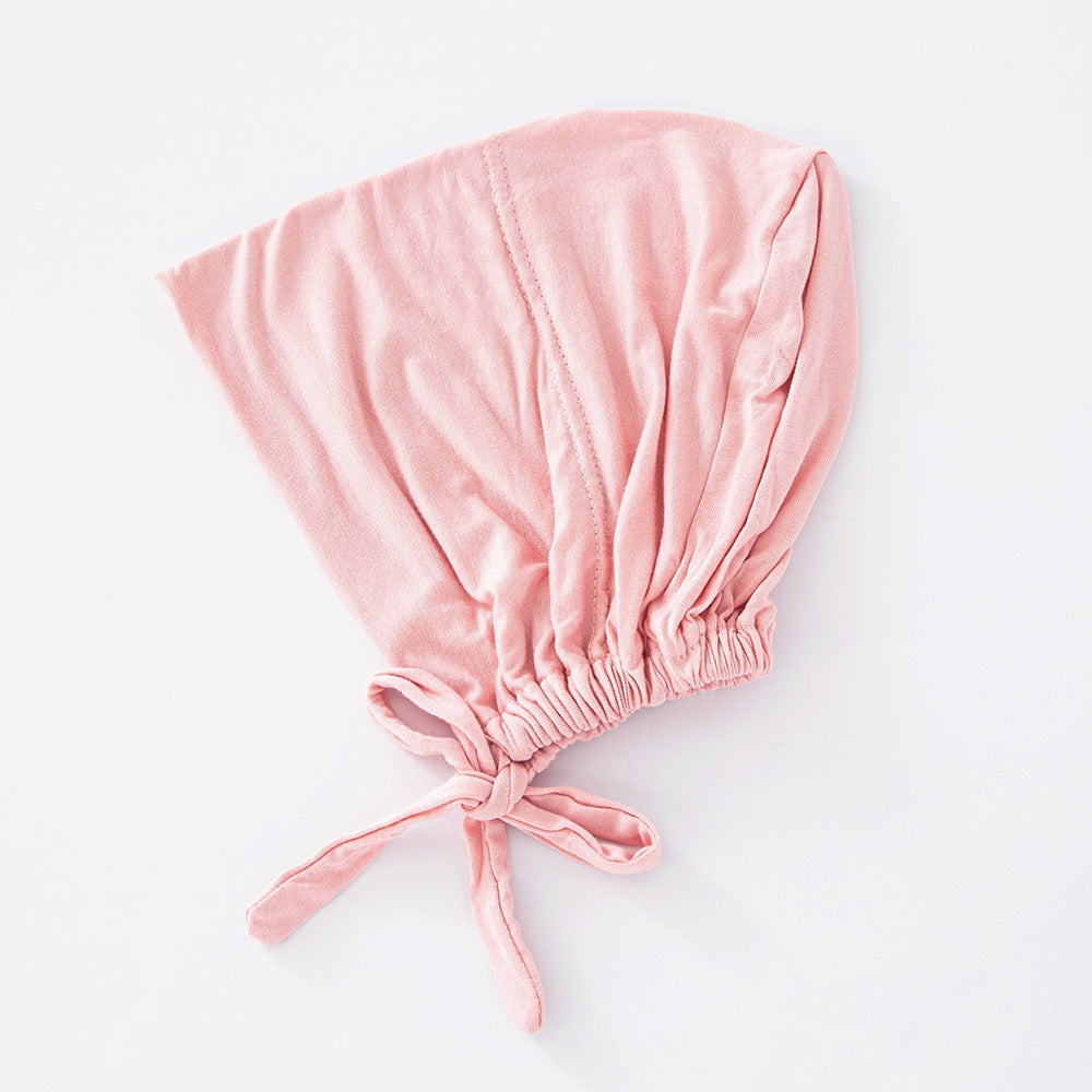 WJA351 Modal elastic adjustable solid color small hat cap - MinYang Fashion Apparel Accessory Manufacturer