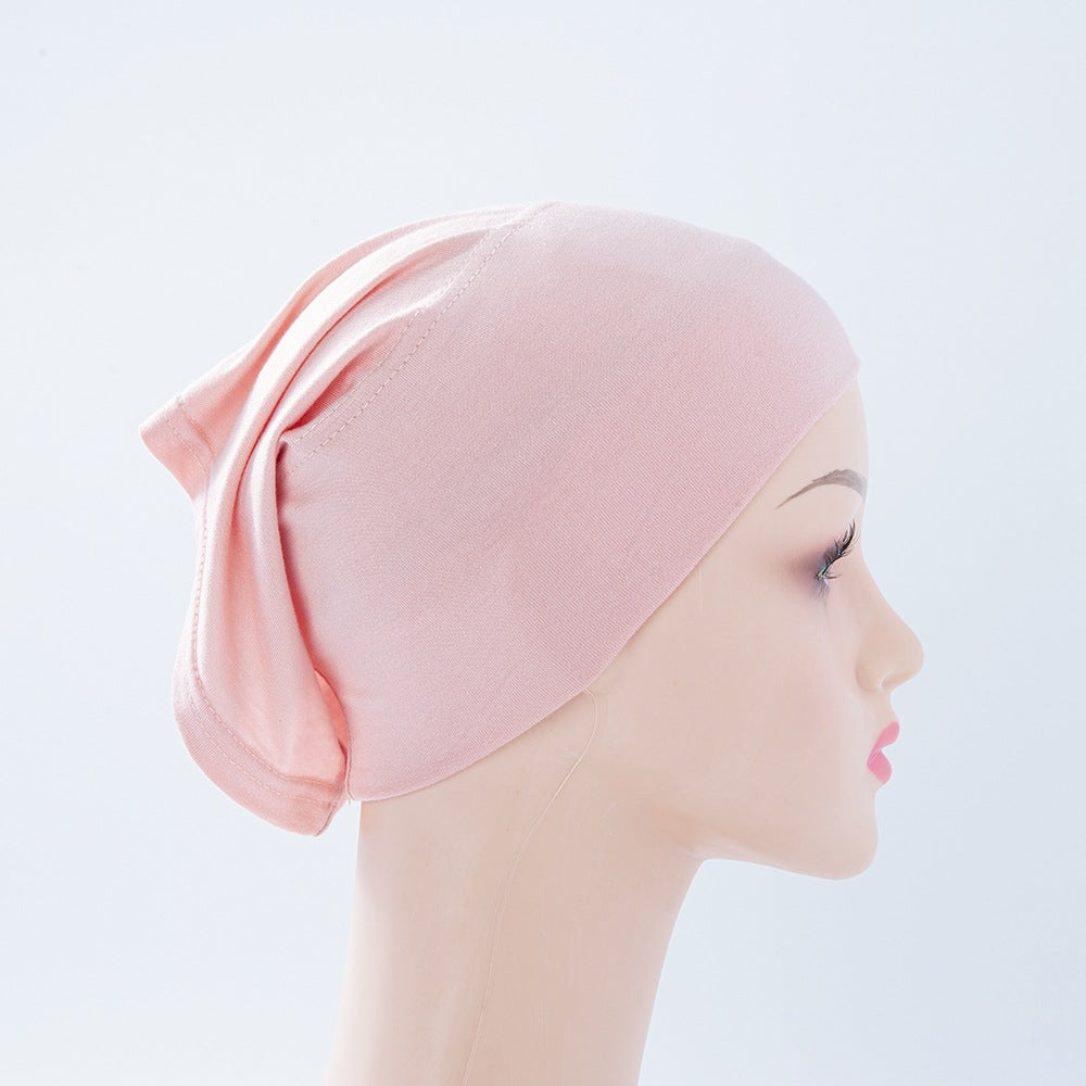 WJA473 New Modal solid color barrel hat base hat small hat - MinYang Fashion Apparel Accessory Manufacturer