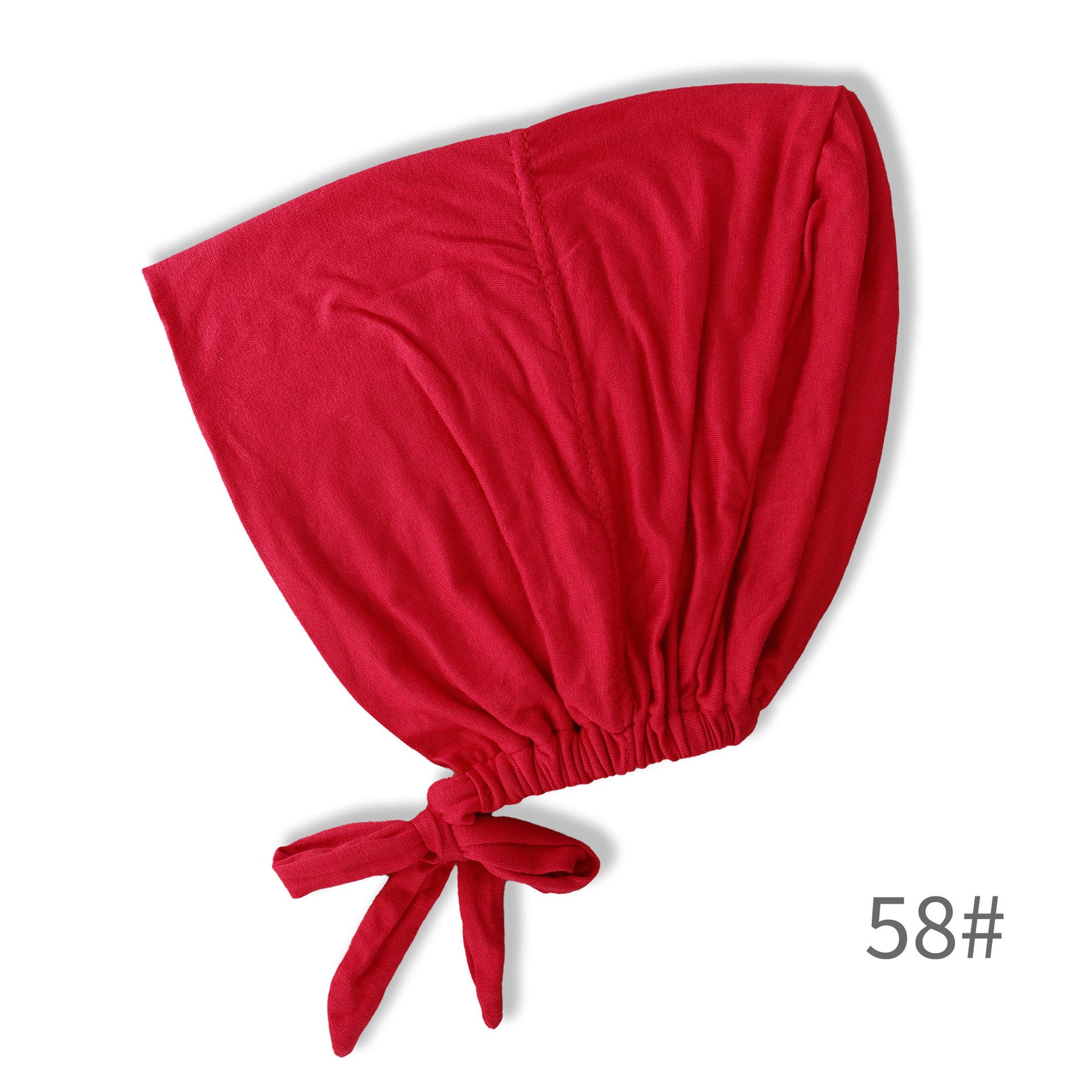 BD-01 Adjustable mercerized cotton jersey strap Muslim hat bottom cap