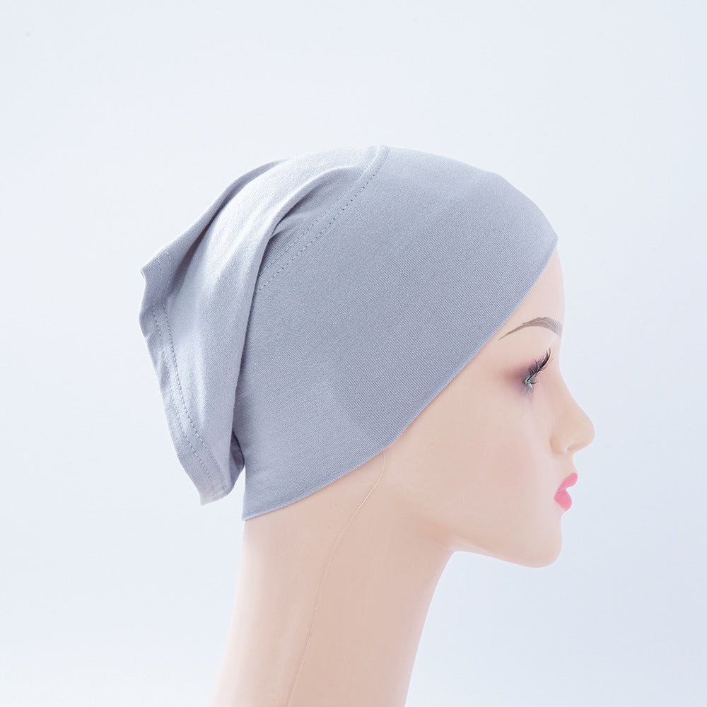 WJA473 New Modal solid color barrel hat base hat small hat - MinYang Fashion Apparel Accessory Manufacturer
