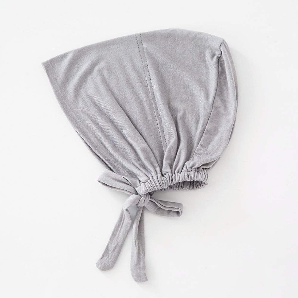 WJA351 Modal elastic adjustable solid color small hat cap - MinYang Fashion Apparel Accessory Manufacturer