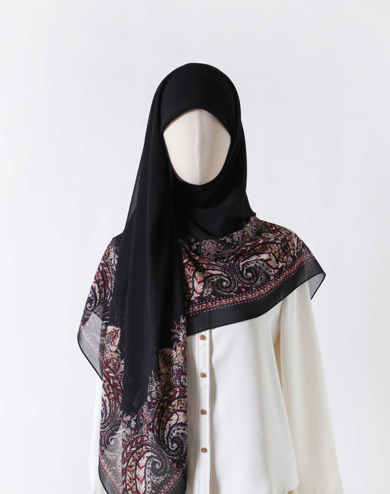 130 crystal chiffon 01 130*130cm Chiffon Scarf Silk Printed Sunscreen Scarf