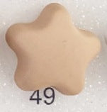 GR0631 Star-shaped magnetic silk scarf fixing buckle 51 colors available