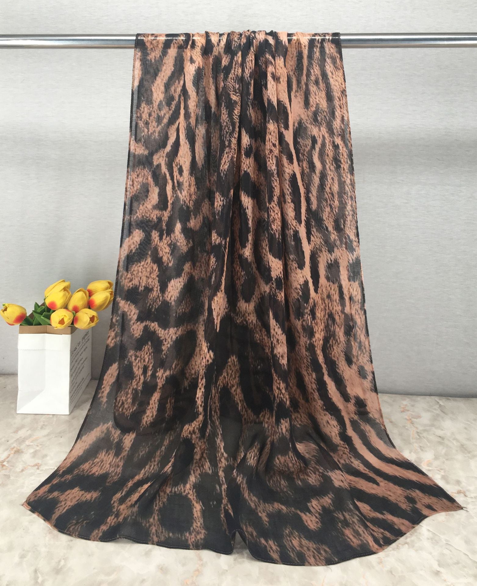 MYE001 Watercolor Modal Cotton Digital Print Scarf