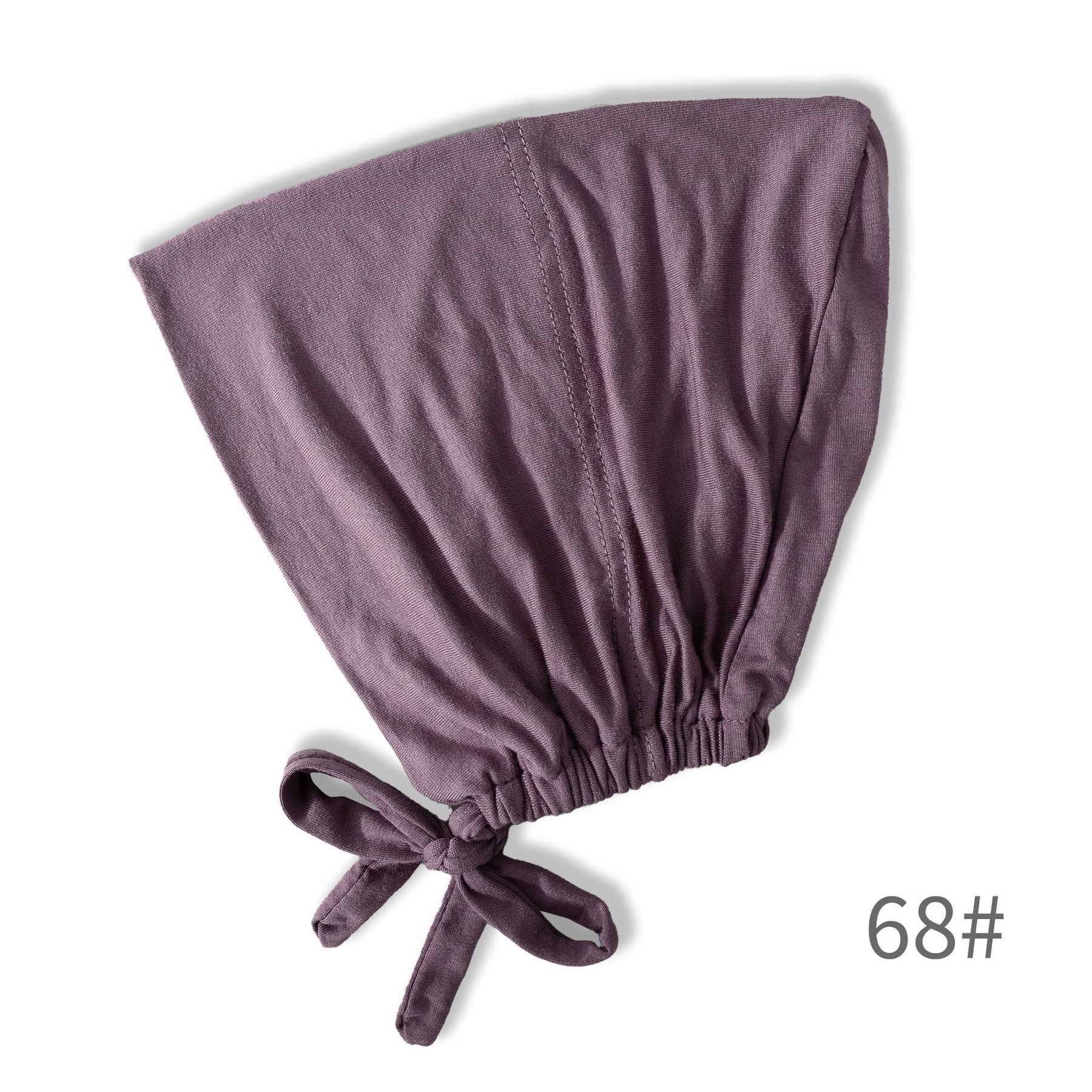 BD-01 Adjustable mercerized cotton jersey strap Muslim hat bottom cap