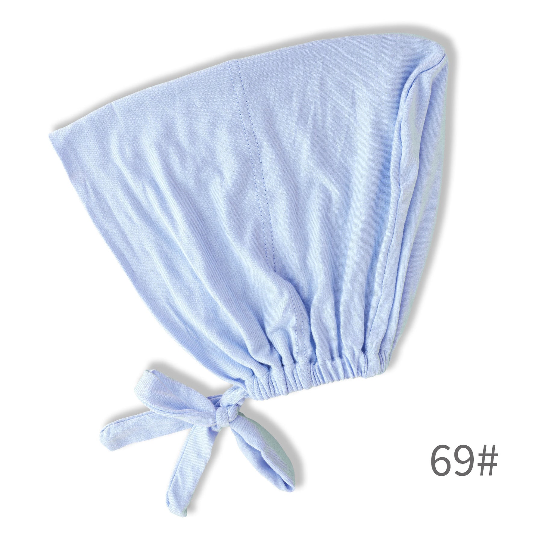 BD-01 Adjustable mercerized cotton jersey strap Muslim hat bottom cap