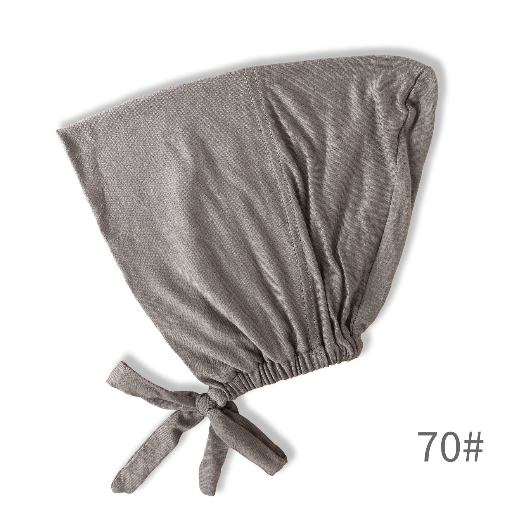 BD-01 Adjustable mercerized cotton jersey strap Muslim hat bottom cap