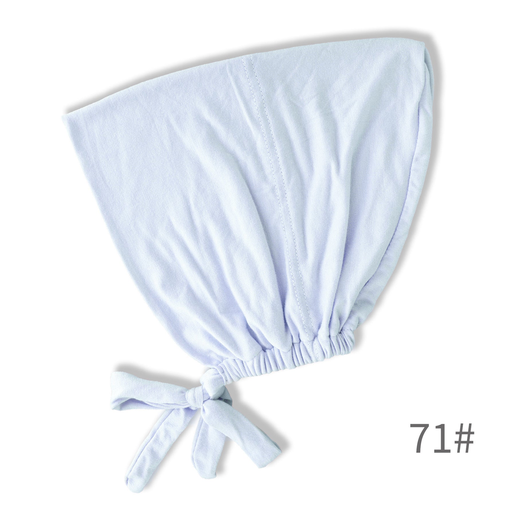 BD-01 Adjustable mercerized cotton jersey strap Muslim hat bottom cap