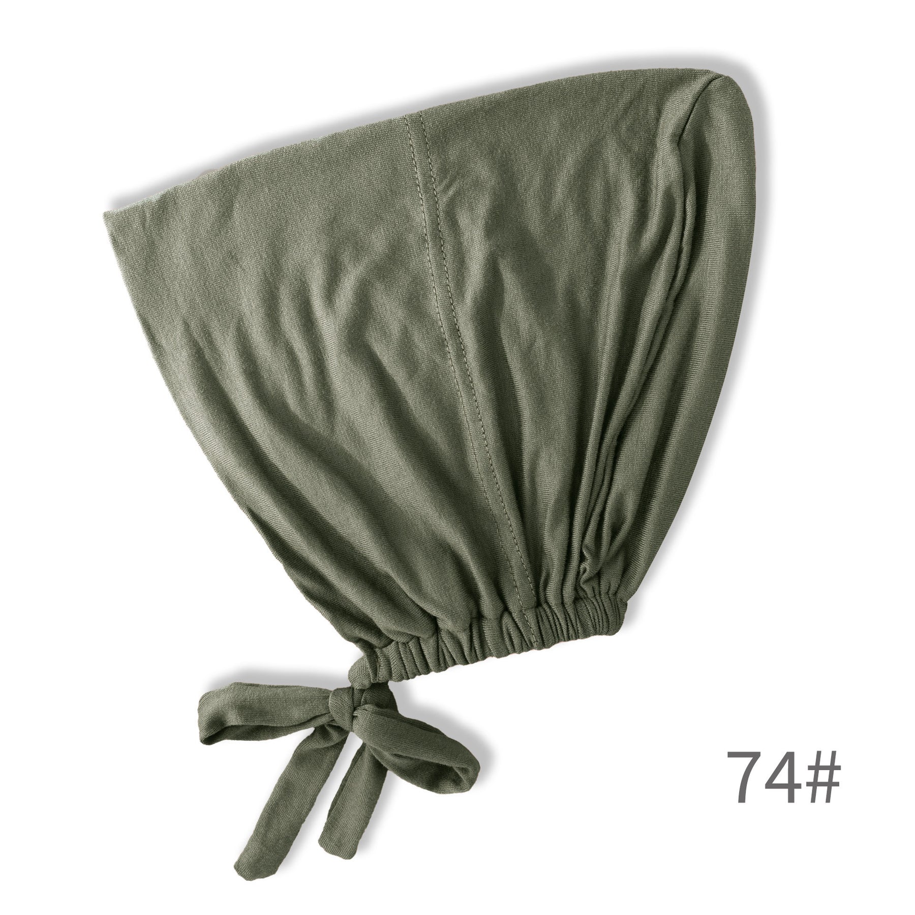 BD-01 Adjustable mercerized cotton jersey strap Muslim hat bottom cap