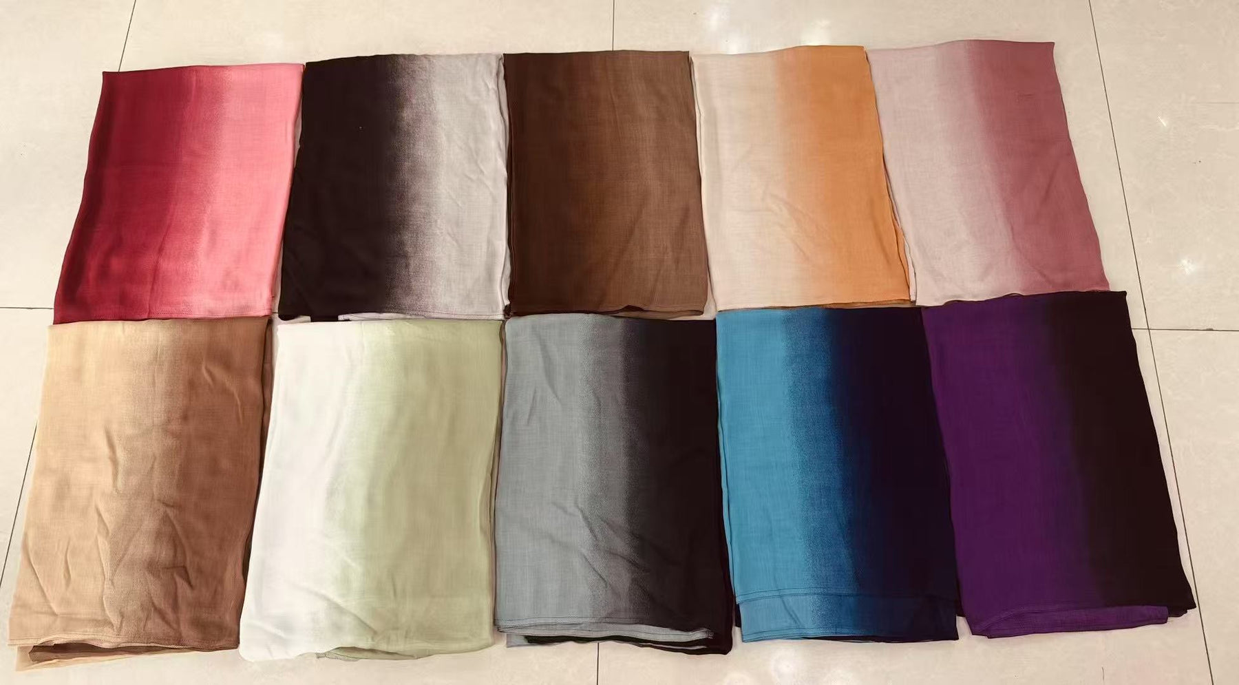 MYR004 Ombre Modal hijab (10 pieces per color)