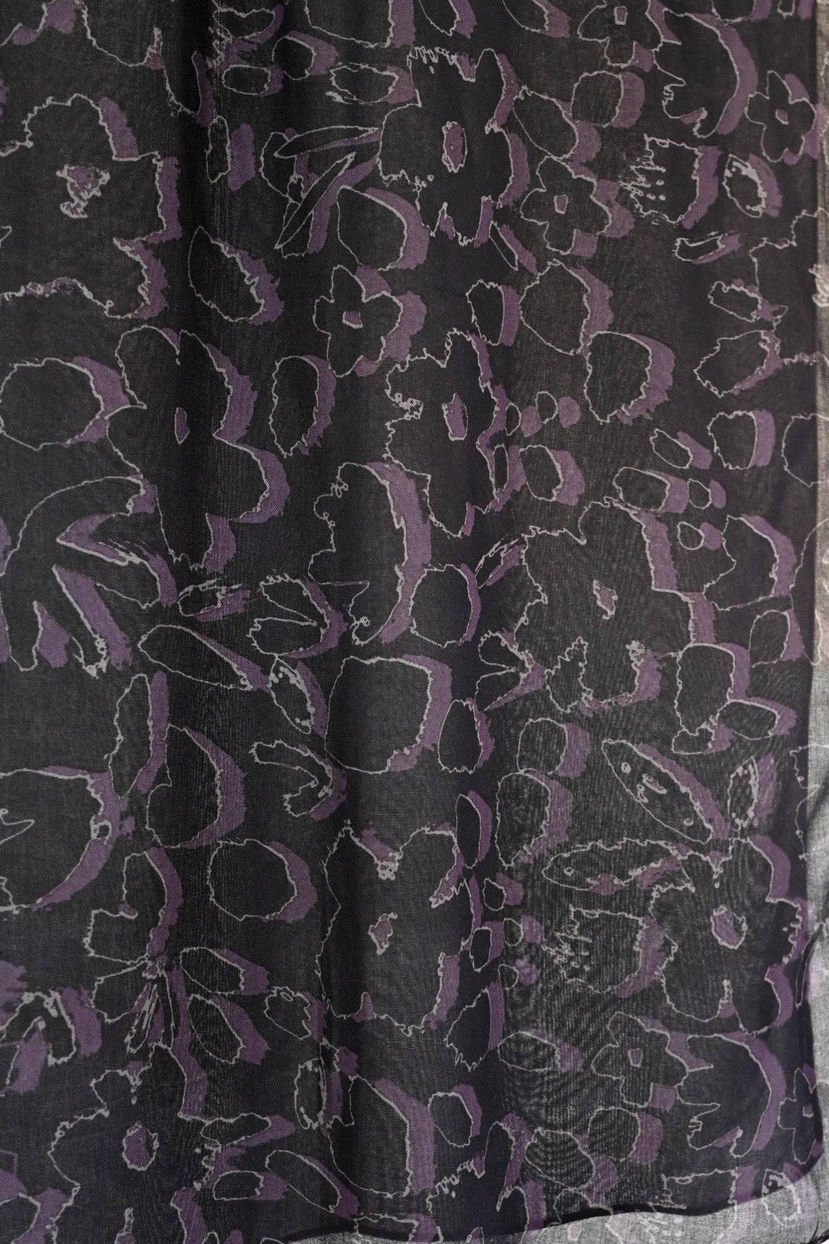 MY067 Blue and purple fantasy printed hijab/tudung scarf - MinYang Fashion Apparel Accessory Manufacturer