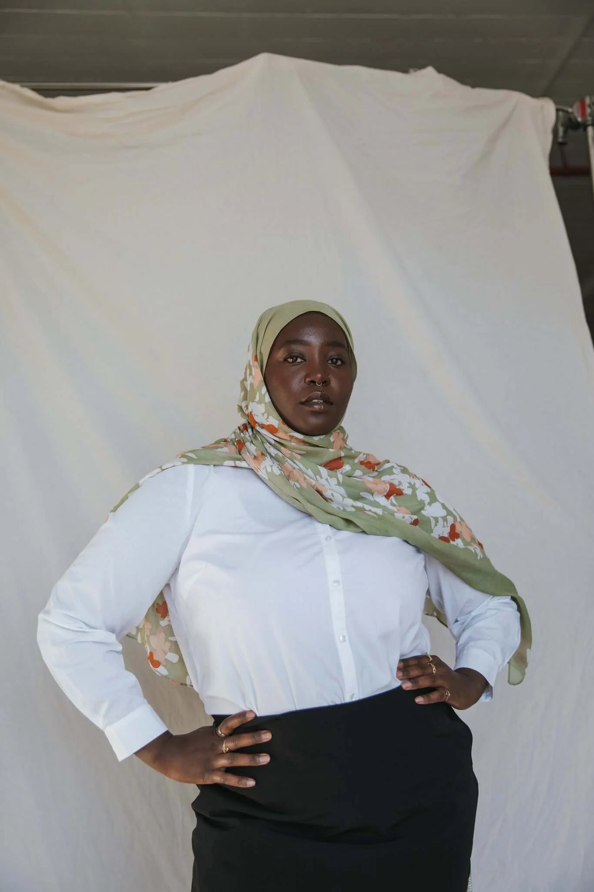 MY079 Butterflies Flying hijab/tudung printed scarf - MinYang Fashion Apparel Accessory Manufacturer