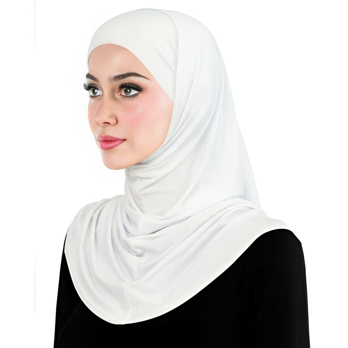 Two-piece instant hijab and matching cap featured in the MinYang Manufacturer buying guide