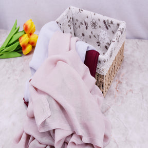 HY001 High Quality Modal Cotton Hijab 70X180CM Double Stitch 61 Colors