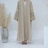 Beige + headscarf