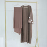 Coffee color+chiffon headscarf